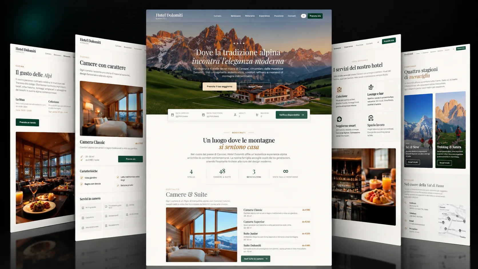 Anteprima del sito per hotel: Hotel Dolomiti
