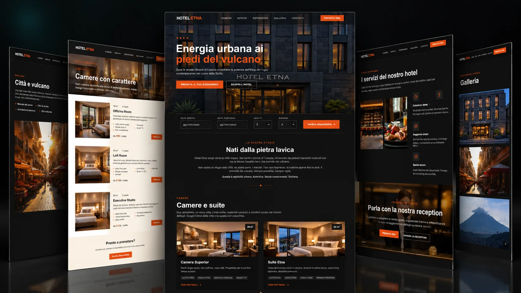 Anteprima del sito per hotel: Hotel Etna