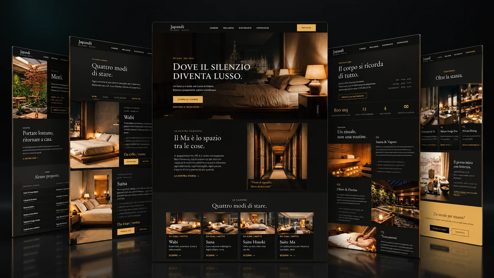 Anteprima del sito per hotel: Japandi Milano Hotel